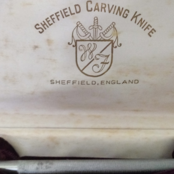 Old Sheffield Carving Knife set - Picture 10 of 14